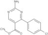 Methyl 2-amino-4-(4-chlorophenyl)-5-pyrimidinecarboxylate