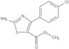 Methyl 2-amino-4-(4-chlorophenyl)-5-thiazolecarboxylate