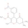 4H-1-Benzopyran-3-carboxylic acid,2-amino-5,6,7,8-tetrahydro-7,7-dimethyl-4-(3-nitrophenyl)-5-oxo-,methyl ester