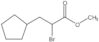 Metil α-bromociclopentanopropanoato