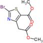 methyl 2-bromo-4-(2-methoxy-2-oxoethyl)-1,3-thiazole-5-carboxylate