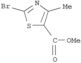 5-Thiazolecarboxylicacid, 2-bromo-4-methyl-, methyl ester
