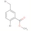 Benzoic acid, 2-bromo-5-(bromomethyl)-, methyl ester