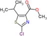 methyl 2-chloro-5-(1-methylethyl)-1,3-thiazole-4-carboxylate