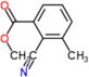 Benzoic acid, 2-cyano-3-methyl-, methyl ester