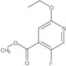 4-Pyridinecarboxylic acid, 2-ethoxy-5-fluoro-, methyl ester