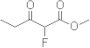 Pentanoic acid, 2-fluoro-3-oxo-, methyl ester