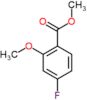 Benzoic acid, 4-fluoro-2-methoxy-, methyl ester