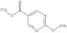 5-Pyrimidinecarboxylic acid, 2-methoxy-, methyl ester