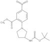 Methyl 2-[3-[[(1,1-dimethylethoxy)carbonyl]amino]-1-pyrrolidinyl]-5-nitrobenzoate