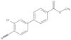 Methyl 3′-chloro-4′-cyano[1,1′-biphenyl]-4-carboxylate