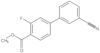 Methyl 3′-cyano-3-fluoro[1,1′-biphenyl]-4-carboxylate