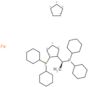 1,2,3,4,5-cyclopentanepentayl, compd. with 1-(dicyclohexylphosphino)-2-[(1S)-1-(dicyclohexylphosphino)ethyl]-1,2,3,4,5-cyclopentanepentayl, iron salt (1:1:1)