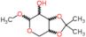 methyl 3,4-O-(1-methylethylidene)pentopyranoside