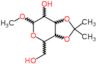 methyl 3,4-O-(1-methylethylidene)hexopyranoside