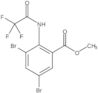 Methyl 3,5-dibromo-2-[(2,2,2-trifluoroacetyl)amino]benzoate