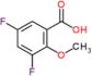 3,5-difluoro-2-methoxybenzoic acid