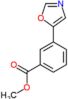 methyl 3-(1,3-oxazol-5-yl)benzoate