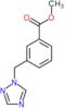 Benzoic acid, 3-(1H-1,2,4-triazol-1-ylmethyl)-, methyl ester