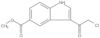 Metile 3-(2-cloroacetil)-1H-indolo-5-carbossilato