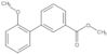 [1,1′-Biphenyl]-3-carboxylic acid, 2′-methoxy-, methyl ester