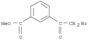 Benzoic acid,3-(2-bromoacetyl)-, methyl ester