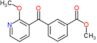 methyl 3-(2-methoxypyridine-3-carbonyl)benzoate