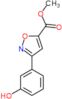 methyl 3-(3-hydroxyphenyl)isoxazole-5-carboxylate