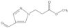 Methyl 4-formyl-1H-pyrazole-1-propanoate