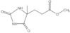 Methyl 4-methyl-2,5-dioxo-4-imidazolidinepropanoate