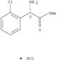 Benzeneaceticacid, a-amino-2-chloro-, methyl ester,hydrochloride (1:1), (aS)-