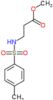 methyl N-[(4-methylphenyl)sulfonyl]-beta-alaninate