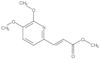 Methyl 3-(5,6-dimethoxy-2-pyridinyl)-2-propenoate