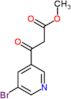 methyl 3-(5-bromopyridin-3-yl)-3-oxopropanoate