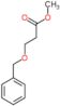 methyl 3-(benzyloxy)propanoate