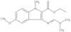 Ethyl 3-[[(dimethylamino)methylene]amino]-5-methoxy-1-methyl-1H-indole-2-carboxylate