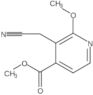 Methyl 3-(cyanomethyl)-2-methoxy-4-pyridinecarboxylate