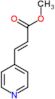 Methyl (2E)-3-(4-pyridinyl)-2-propenoate