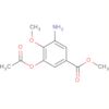 Benzoic acid, 3-(acetyloxy)-5-amino-4-methoxy-, methyl ester