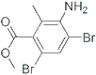 METHYL 3-AMINO-4,6-DIBROMO-O-TOLUATE