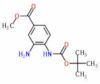 3-amino-4-tert-butoxycarbonylamino-benzoic acid methyl ester