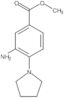 Methyl 3-amino-4-(1-pyrrolidinyl)benzoate