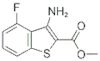 METHYL 3-AMINO-4-FLUOROBENZO[B]THIOPHENE-2-CARBOXYLATE