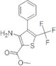methyl 3-amino-4-phenyl-5-(trifluoromethyl)thiophene-2-carboxylate