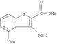 Benzo[b]thiophene-2-carboxylicacid, 3-amino-4-methoxy-, methyl ester