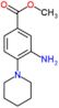 methyl 3-amino-4-(piperidin-1-yl)benzoate