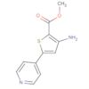 2-Thiophenecarboxylic acid, 3-amino-5-(4-pyridinyl)-, methyl ester