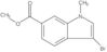 1H-Indole-6-carboxylic acid, 3-bromo-1-methyl-, methyl ester