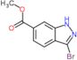 1H-Indazole-6-carboxylic acid, 3-bromo-, methyl ester