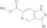 1H-Pyrazolo[4,3-c]pyridine-6-carboxylic acid, 3-broMo-, Methyl ester